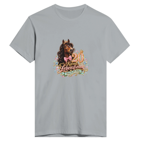 20 Karat Lebensfreude – Herren-T-Shirt