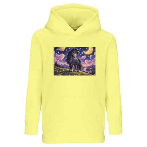 Traumpony unter dem Sternenhimmel – Kinder-Hoodie