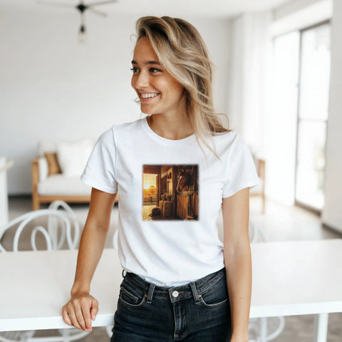 Guten Morgen im Stall – Damen-T-Shirt