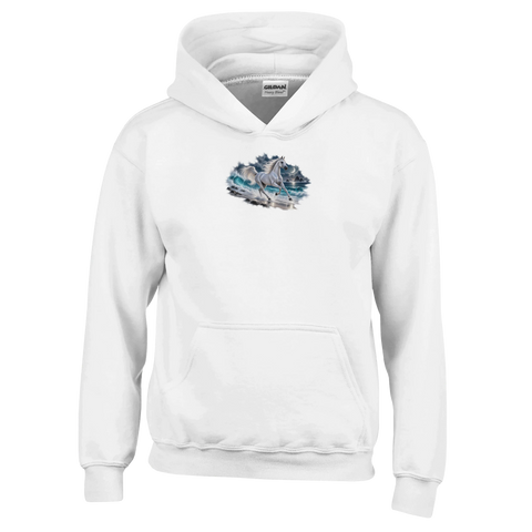 Araber am Mondstrand – Kinder-Hoodie