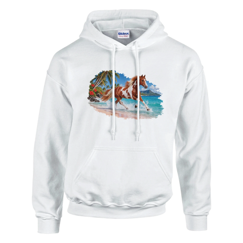 Pinto im türkisen Wasser – Hoodie