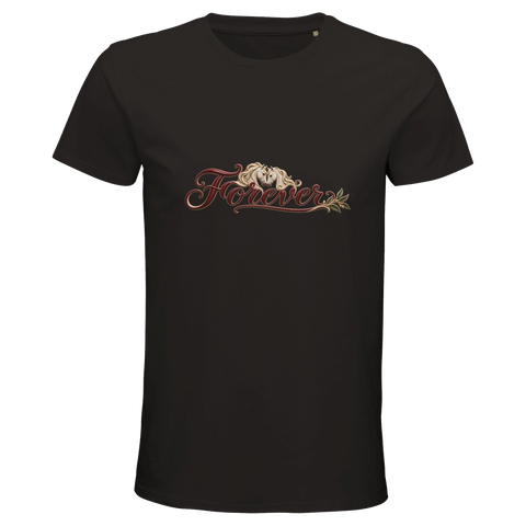 Forever – Pferdepaar und Olivenzweig – Bio-T-Shirt Herren