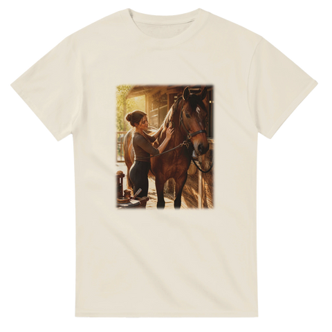 Glück ist Zeit im Stall – T-Shirt