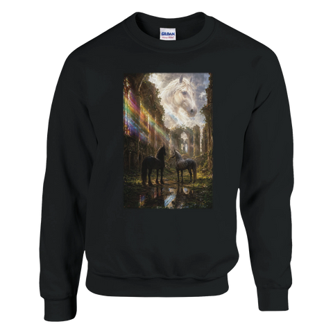 Lichtkathedrale der Pferde – Pullover