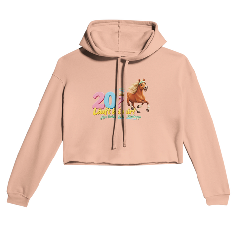 20? Läuft bei mir! – Cropped Hoodie
