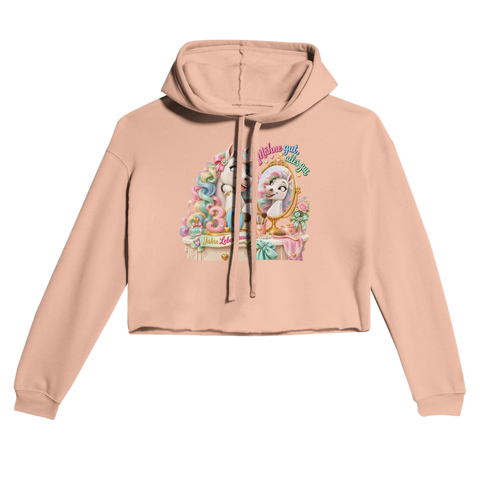 Mähne gut, alles gut! – Cropped Hoodie