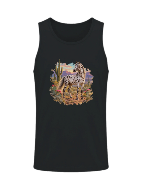 Appaloosa im Wüstental – Herren-Tank-Top