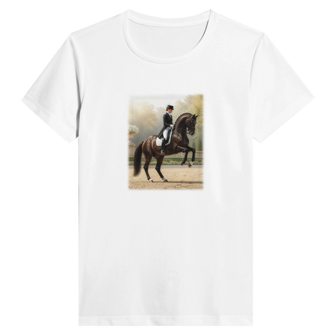 Piaffe im Morgenlicht – Performance-Shirt Damen