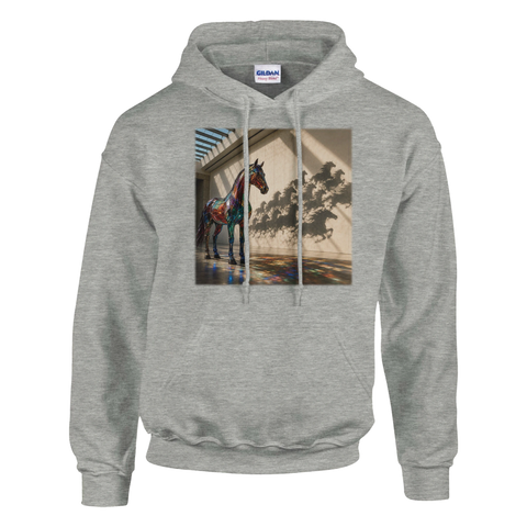 Glaspferd und Schattenherde – Hoodie