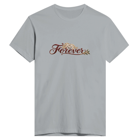 Forever – Pferdepaar und Olivenzweig – Herren-T-Shirt