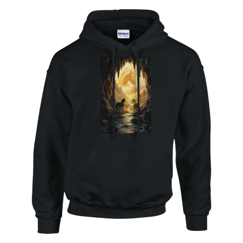 Höhlenportal zum goldenen Tal – Hoodie