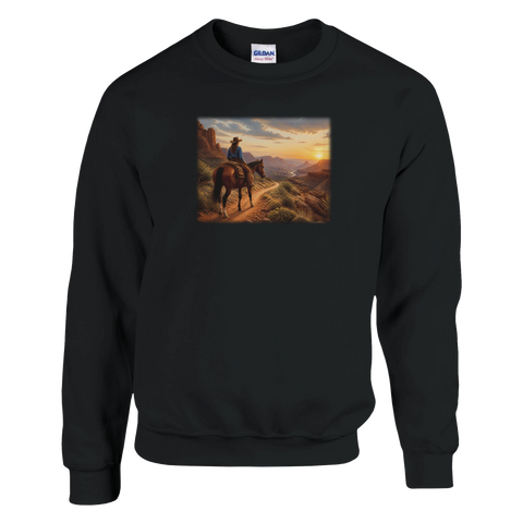 Canyonritt im Sonnenuntergang – Pullover