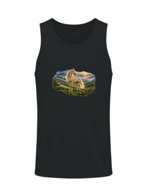 Goldstute auf der Teeplantage – Herren-Tank-Top