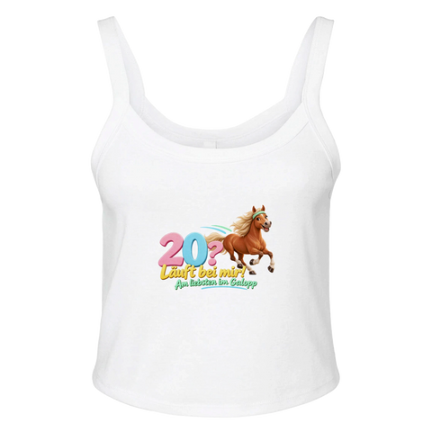 20? Läuft bei mir! – Ripp-Tank-Top