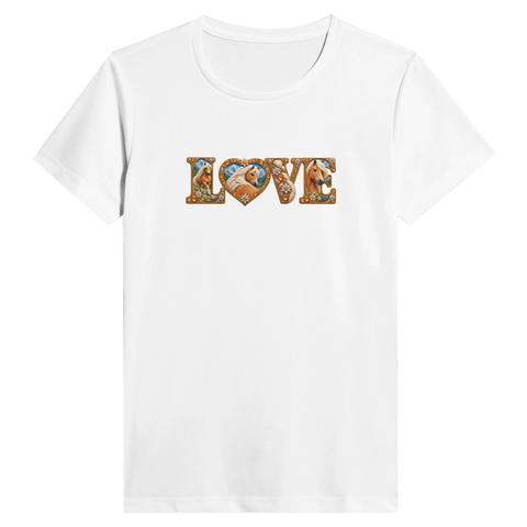 Love – Haflinger mit Edelweiß – Performance-Shirt Damen