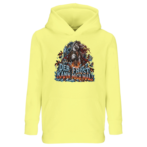 Der Frost kann mich mal! – Kinder-Hoodie