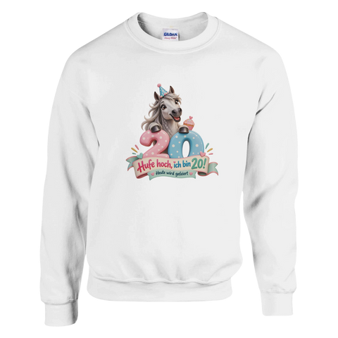 Hufe hoch, ich bin 20! – Pullover