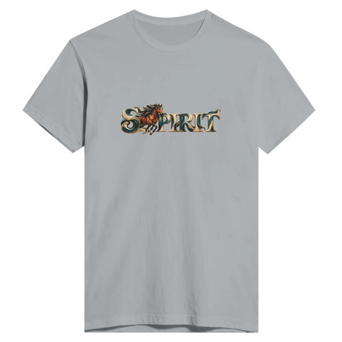 Spirit – Brauner im Galopp – Herren-T-Shirt