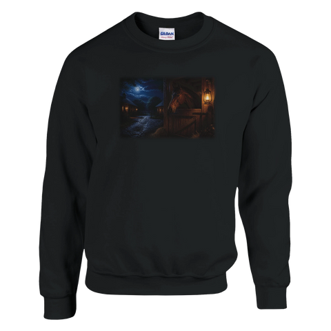 Nachtwache im Stall – Pullover
