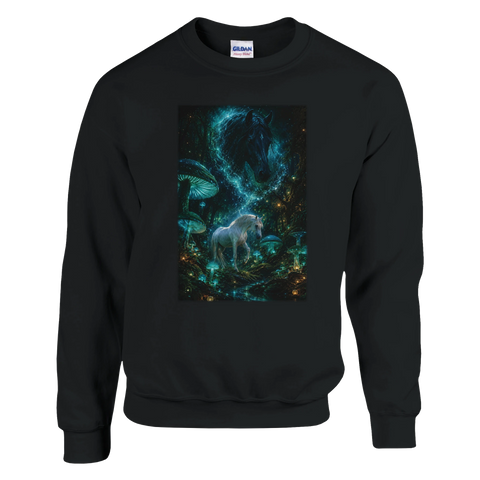 Leuchtender Pilzwald – Pullover