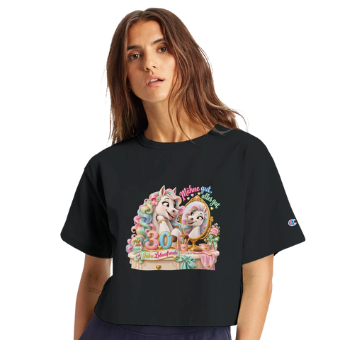 Mähne gut, alles gut! – Crop-Top