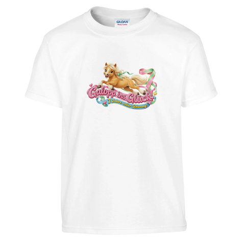 Galopp ins Glück! (7 Jahre) – Kinder-T-Shirt