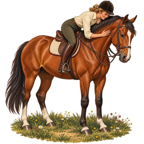 Danke, mein Pferd – T-Shirt