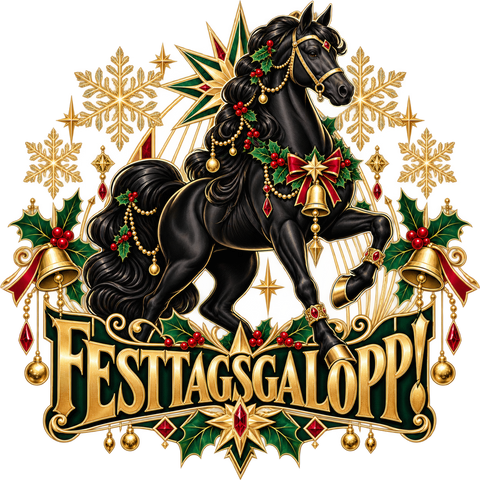 Festtagsgalopp! – Kinder-Pullover