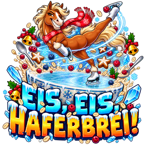 Eis, Eis, Haferbrei! – Kinder-Hoodie
